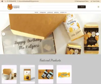 Chocolateteddies.com(Order Choco teddy's premium chocolates online. Unlick low fat spreads) Screenshot