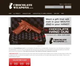 Chocolateweapons.com(Chocolate Ammo) Screenshot