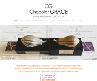 Chocolatgrace.com(Chocolat GRACE) Screenshot