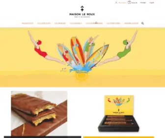 Chocolatleroux.com(Henri Le Roux Chocolatier et Caramélier®) Screenshot