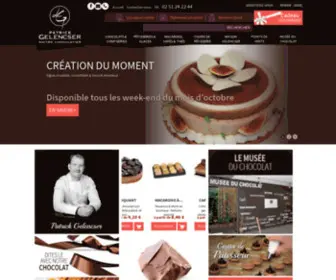 Chocolats-Gelencser.com(Chocolats Gelencser) Screenshot