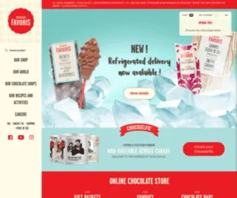 Chocolatsfavoris.com(Chocolats Favoris) Screenshot