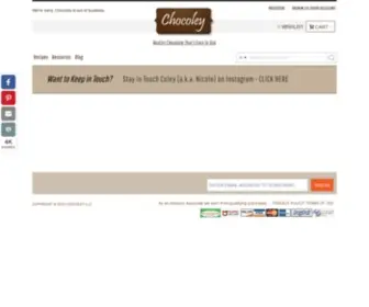 Chocoley.com(Chocoley Chocolate) Screenshot