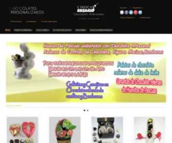 Chocorosario.com.ar(Chocolate Artesanal en Rosario) Screenshot