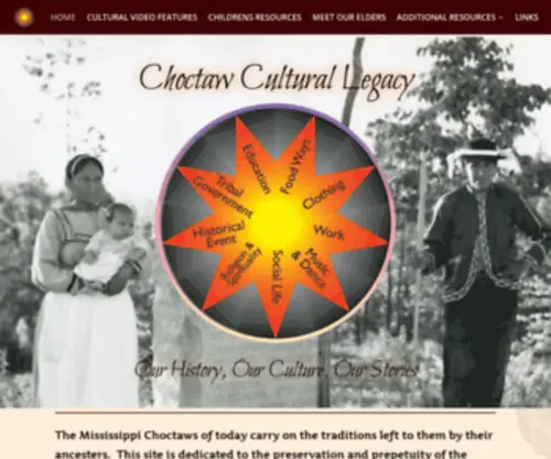 Choctawculturallegacy.com(Choctaw Cultural Legacy) Screenshot