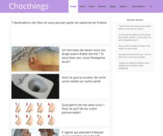 Chocthings.com(Chocthings) Screenshot