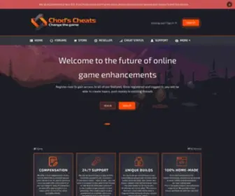 Chods-Cheats.com(Premium online game cheats for PUBG and CSGO) Screenshot