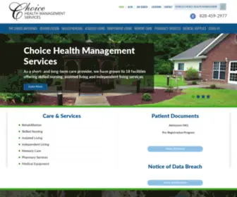 Choice-Health.net(Choice Health Management Services) Screenshot