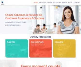Choice-Solutions.com(Choice Solutions) Screenshot
