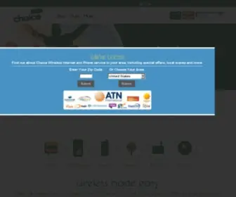 Choice-Wireless.com(Choice Wireless) Screenshot