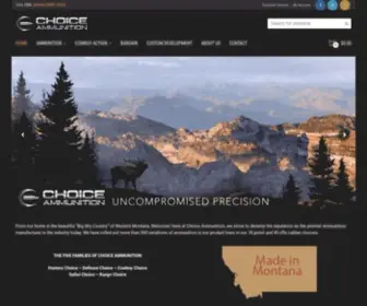 Choiceammunition.com(Choice Ammunition) Screenshot