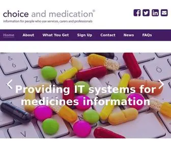 Choiceandmedication.org(C&M Main Website) Screenshot