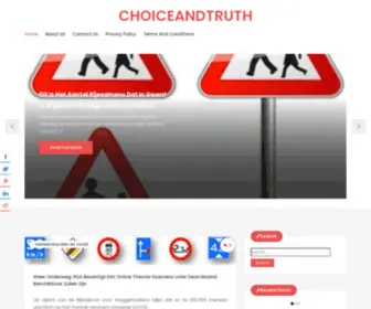 Choiceandtruth.com(Online news portal) Screenshot