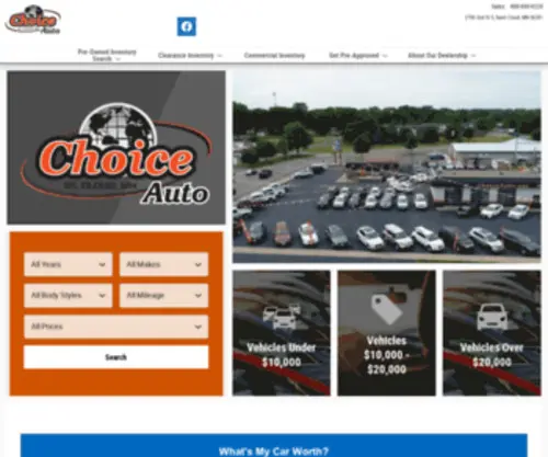 Choiceauto.net(Choiceauto) Screenshot