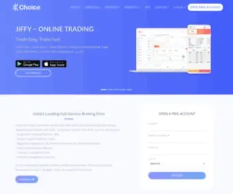 Choicebroking.in(Choice Broking) Screenshot