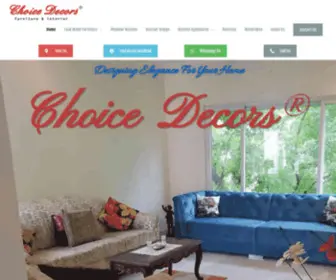 Choicedecors.in(Choice Decors) Screenshot