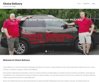 Choice.delivery(Deliveries Done Right) Screenshot