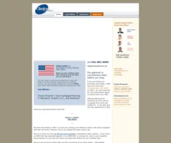 Choicefinance.net(Choice Finance® mortgage) Screenshot