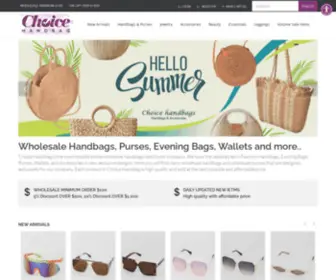 Choicehandbag.com(Choice handbags) Screenshot