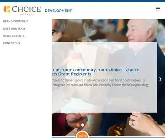 Choicehotelsdevelopment.com(Hotel Development Opportunity) Screenshot
