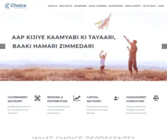 Choiceindia.com(Choice India) Screenshot