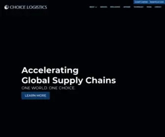 Choicelogistics.com(Choice Logistics) Screenshot