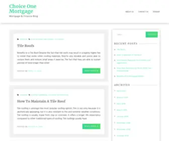 Choiceonemortgage.net(ChoiceOne Mortgage) Screenshot