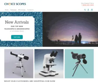 Choicescopes.com(Choice Scopes) Screenshot