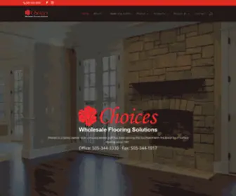 Choiceswholesale.com(Choices Wholesale Flooring Solutions) Screenshot