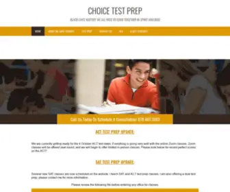 Choicetestprep.net(SAT Preparation) Screenshot