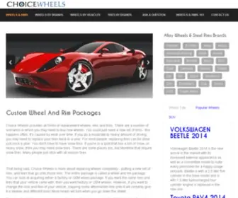 Choicewheels.com(Wheels) Screenshot