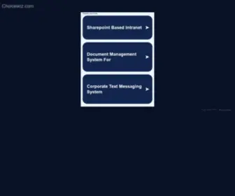 Choicewiz.com(Choicewiz) Screenshot