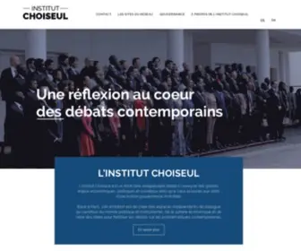 Choiseul.info(Institut Choiseul) Screenshot