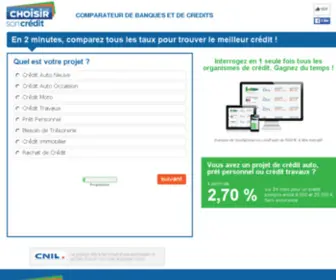 Choisirsoncredit.com(Comparateur) Screenshot