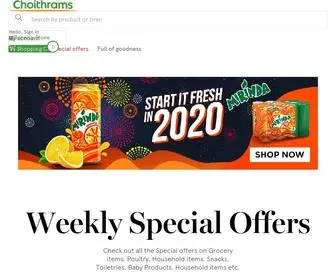 Choithrams.com(Grocery Delivery in Dubai & Abu Dhabi) Screenshot