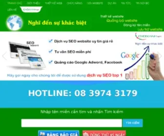 Choixanh.net(Thiet ke web) Screenshot