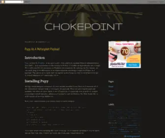 Chokepoint.net(Chokepoint) Screenshot