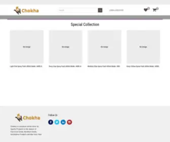 Chokha.in(My Website) Screenshot