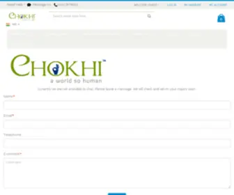Chokhi.com(Handictaft Products) Screenshot