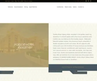 Chokhidhanijaisalmer.com(Chokhi Dhani) Screenshot