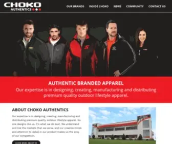 Choko.com(Our expertise) Screenshot