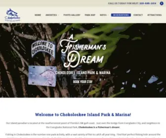 Chokoloskee.com(Chokoloskee Island Resort) Screenshot