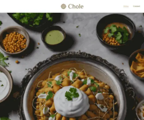 Chole.com(Experience the Flavors of India with Our Delectable Chaat Bowls) Screenshot