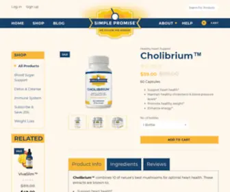 Cholibrium.com(Simple Promise) Screenshot