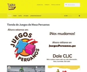 Cholopoly.com(Tienda de juegos de mesa peruanos y latinoamericanos) Screenshot