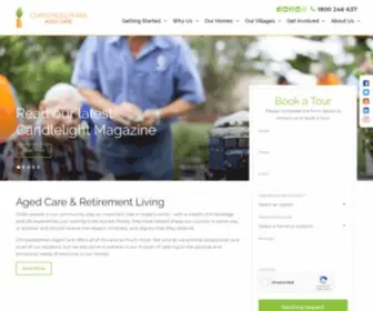 Chomes.com.au(Aged Care & Retirement Living Facilities) Screenshot