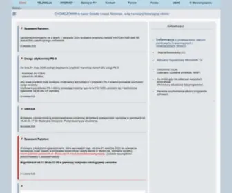 Chomiczowka.waw.pl(Telewizja) Screenshot