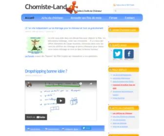 Chomiste-Land.com(CHOMISTE LAND) Screenshot