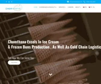 Chomthana.com(Chomthana Group) Screenshot