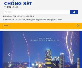 Chongsetthienlong.vn(Chống sét Thiên Long) Screenshot